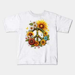 Peace Daisy Kids T-Shirt